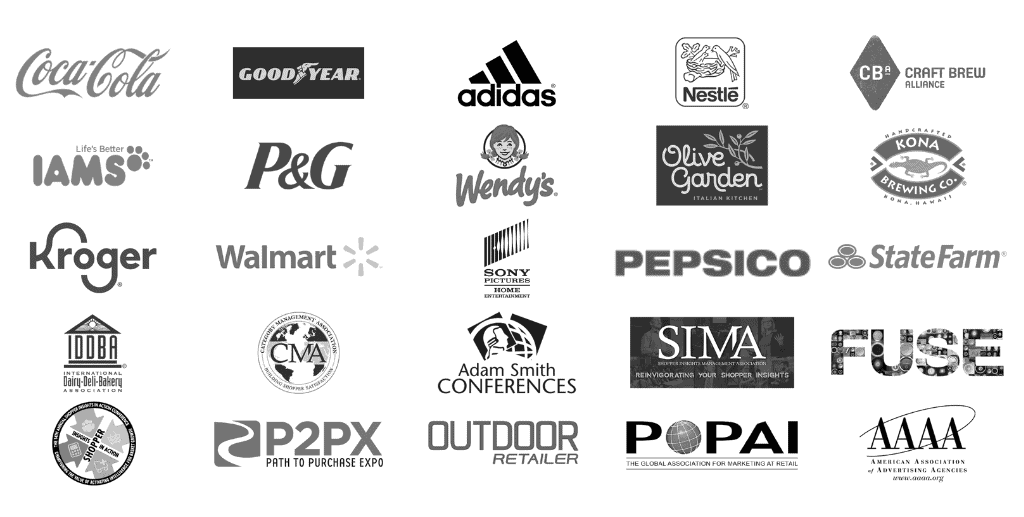 Clients Conferences Logos BW